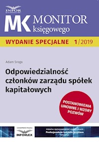 Odpowiedzialność członków zarządu spółek kapitałowych - Adam Sroga - książka