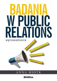 Badania w public relations - Miotk Anna - książka