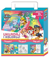 Psi Patrol Układaj i koloruj -  - książka