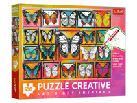 Puzzle 500 Creative Kolekcja motyli -  - książka