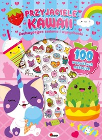 Przyjaciele kawaii. 100 wypukłych naklejek - Natalia Kawałko-Dzikowska - książka