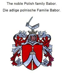 The noble Polish family Babor. Die adlige polnische Familie Babor. - Werner Zurek - ebook