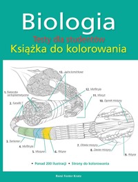 Biologia. Testy dla studentów. Książka do kolorowania - René Fester Kratz - książka