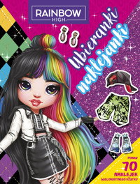 Ubieranki naklejanki. Rainbow High - zbiorowa praca - książka