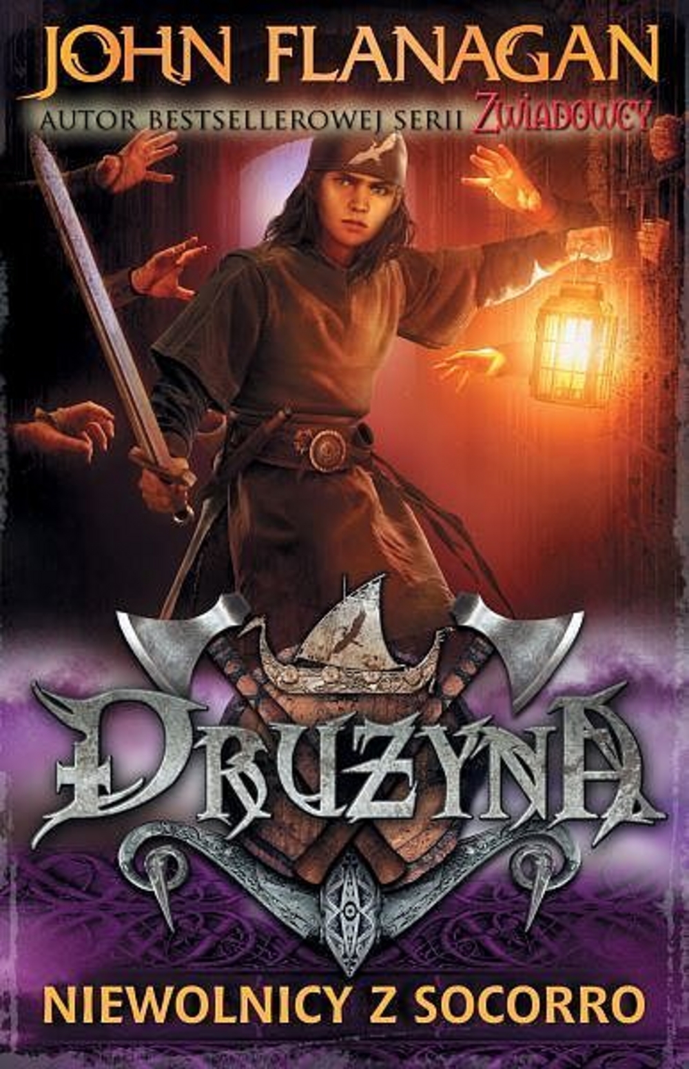 Niewolnicy z Socorro. Seria Drużyna. Księga 4 - John Flanagan - książka