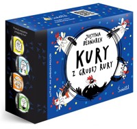 Kury z grubej rury / O kurza twarz!, / Hip, hip, KURA!,/ Piąta kura u wozu - Bednarek Justyna - książka