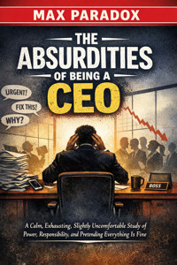 The Absurdities of Being a CEO - A Calm, Exhausting, Slightly Uncomfortable Study of Power, Responsibility, and Pretending Everything Is Fine - Max Paradox - ebook