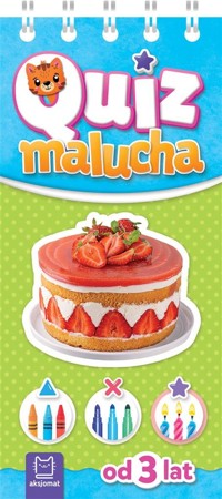 Quiz malucha z kotkiem od 3 lat - Agnieszka Bator - książka