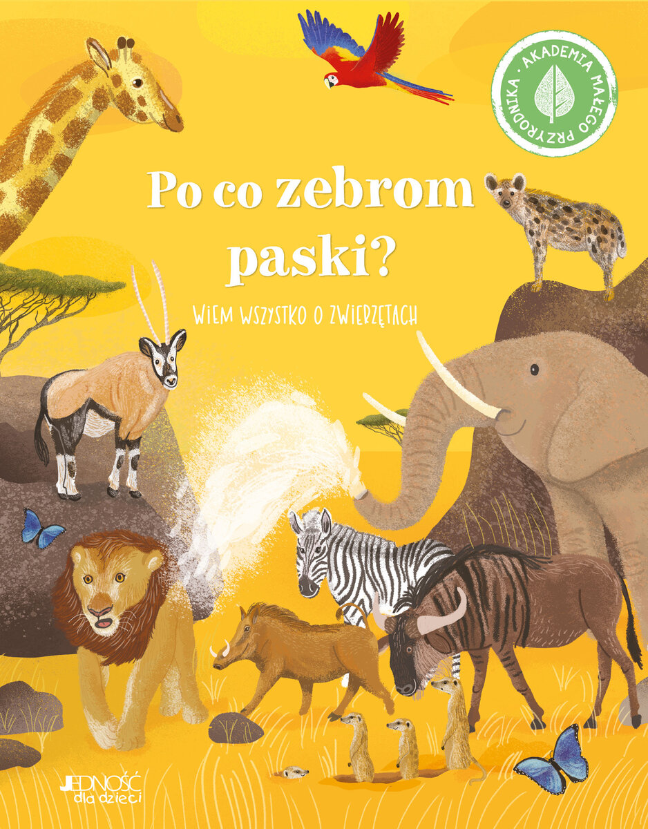 Po co zebrom paski? Wiem wszystko o zwierzętach. - Polly Cheeseman - książka