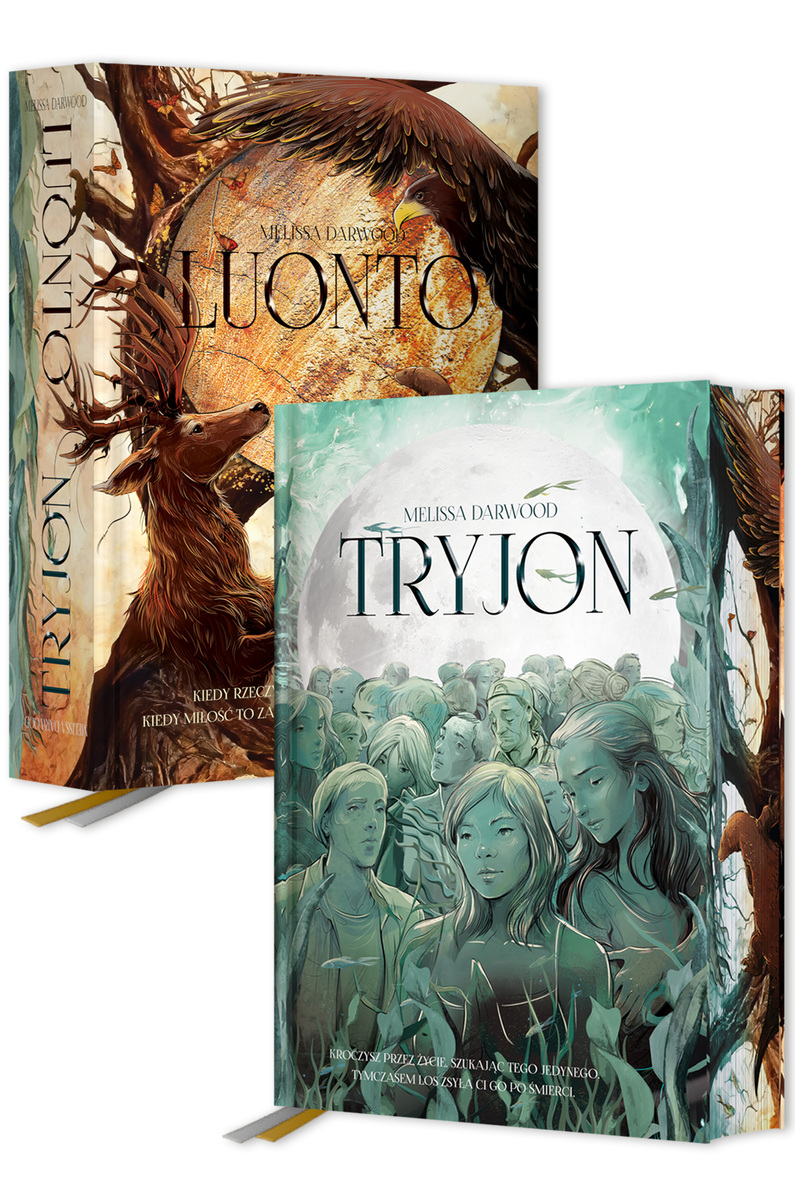 Luonto & Tryjon. Wydanie specjalne 2w1 - Darwood  Melissa - książka