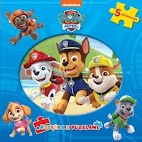 Psi Patrol Książka z puzzlami Marshall -  - książka