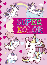 Super kolor. Jednorożce - zbiorowa praca - książka