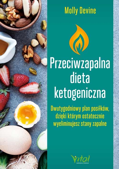 Przeciwzapalna dieta ketogeniczna - Molly Devine - książka