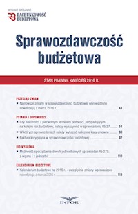 Sprawozdawczość Budżetowa -  - książka
