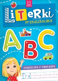 Literki przedszkolaka. Książeczka z naklejkami - Agnieszka Bator - książka
