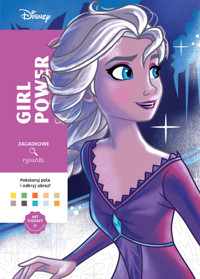 Art therapy. Kolorowanka antystresowa. Disney. Girl power. Zagadkowe rysunki - Ilona Siwak (tłum.), William Bal - książka