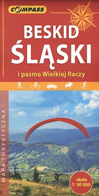 Beskid Śląski i Pasmo Wielkiej Raczy mapa turystyczna 1:50 000 -  - książka