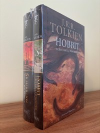 Pakiet: Hobbit / Silmarillion (wersja ilustrowana) - J.R.R. Tolkien - książka