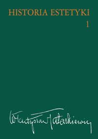 Historia estetyki Tom 1 - Tatarkiewicz Władysław - książka