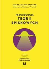 Psychologia teorii spiskowych - van Prooijen Jean-Willem - książka