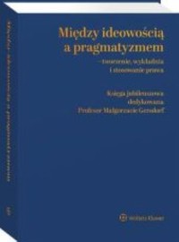 Między ideowością a pragmatyzmem - tworzenie wykładnia i stosowanie prawa -  - książka