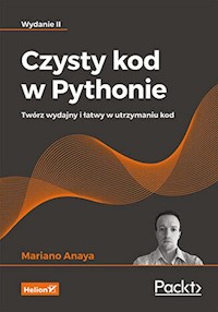 Czysty kod w Pythonie - Anaya Mariano - książka