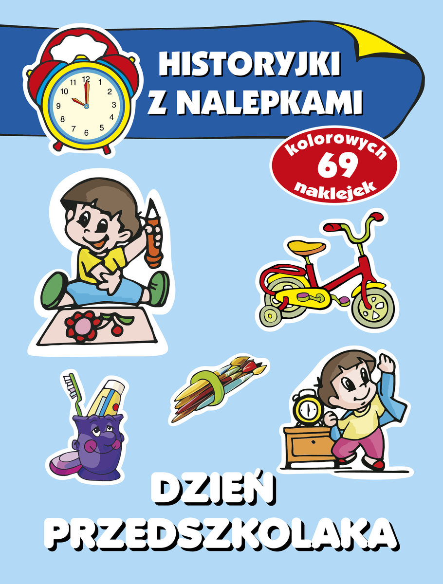 Dzień przedszkolaka. Historyjki z nalepkami - Wiśniewska Anna - książka