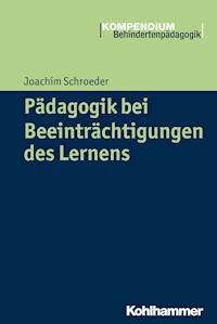 Pädagogik bei Beeinträchtigungen des Lernens - Joachim Schroeder - ebook
