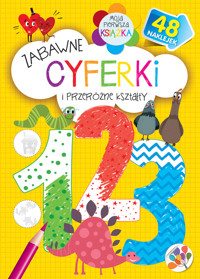 Zabawne cyferki i przeróżne kształty - zbiorowa praca - książka