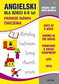 Angielski dla dzieci 6-8 lat Pierwsze słówka Ćwiczenia Zeszyt 4 - Joanna Bednarska - książka