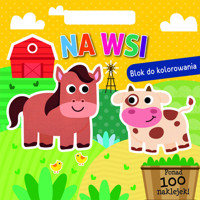 Na wsi Blok do kolorowania -  - książka