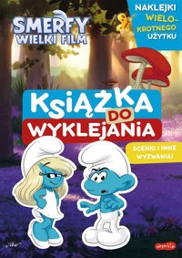 Smerfy. Wielki Film. Książka do wyklejania -  - książka