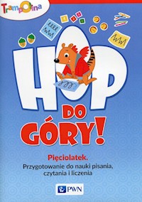 Trampolina Hop, do góry! Pięciolatek Przygotowanie do nauki pisania, czytania i liczenia - Głuszniewska Aneta - książka