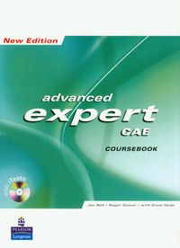 Advanced Expert cae coursebook z płytą CD - Bell Jan, Gower Roger, Hyde Drew - książka