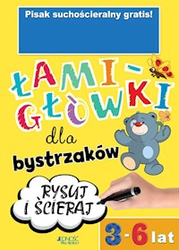 Łamigłówki dla bystrzaków 3-6 lat - Skwark Dorota - książka