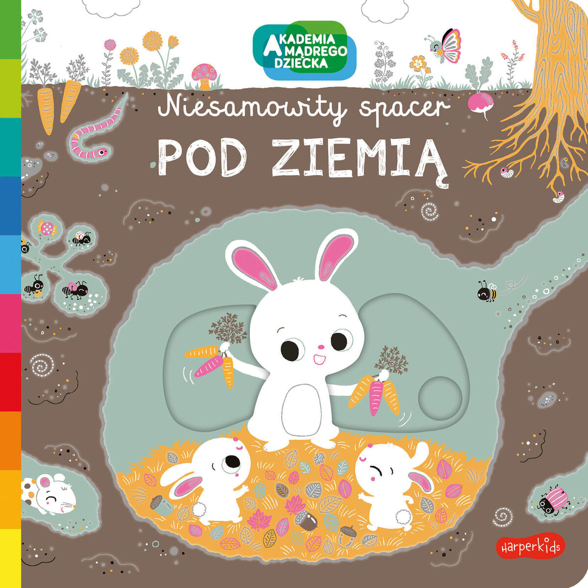 Pod ziemią. Akademia mądrego dziecka. Niesamowity spacer - Nathalie Choux - książka