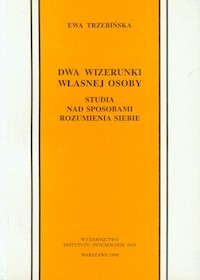 Dwa wizerunki własnej osoby - Trzebińska E - książka