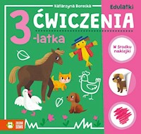 Edulatki Ćwiczenia 3-latka -  - książka
