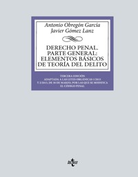 Derecho Penal. Parte general - Antonio Obregón García - ebook