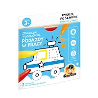 CzuCzu Dłuuugie rysowanki Rysuję po śladzie Pojazdy w akcji -  - książka