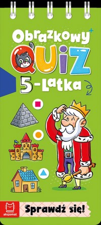 Obrazkowy quiz 5-latka. Sprawdź się! - Agnieszka Bator - książka