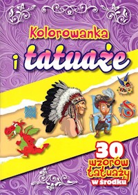 Kolorowanka i tatuaże -  - książka