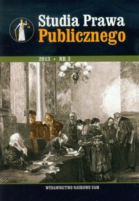 Studia Prawa Publicznego nr 3/2013 -  - książka