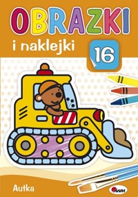 Obrazki i naklejki Autka -  - książka