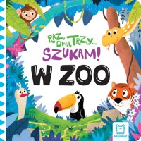 Raz, dwa, trzy szukam! W zoo - Anna Podgórska - książka