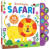 Sensoksiążka SAFARI 10 dźwięków + wkładki dotykowe - Elżbieta Korolkiewicz - książka
