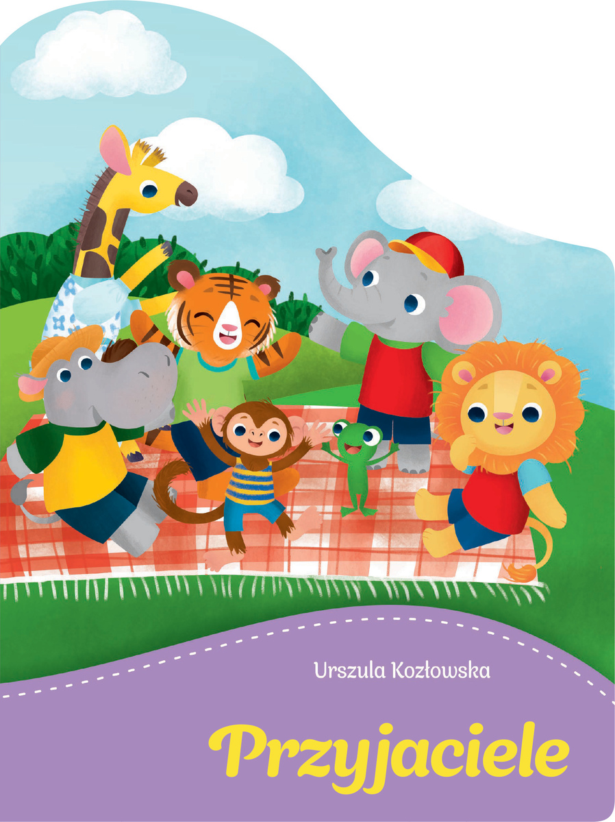 Przyjaciele - Urszula Kozłowska, Natalia Berlik (ilustr.) - książka