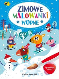 Pędzelkiem i wodą. Zimowe malowanki wodne - zbiorowa praca - książka