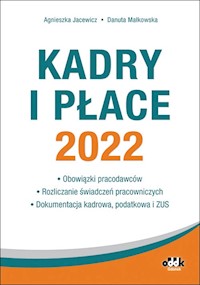 Kadry i płace 2022 - Danuta Małkowska - książka