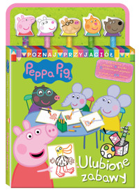 Peppa Pig. Poznaj przyjaciół. Część 1. Ulubione zabawy - zbiorowa praca - książka